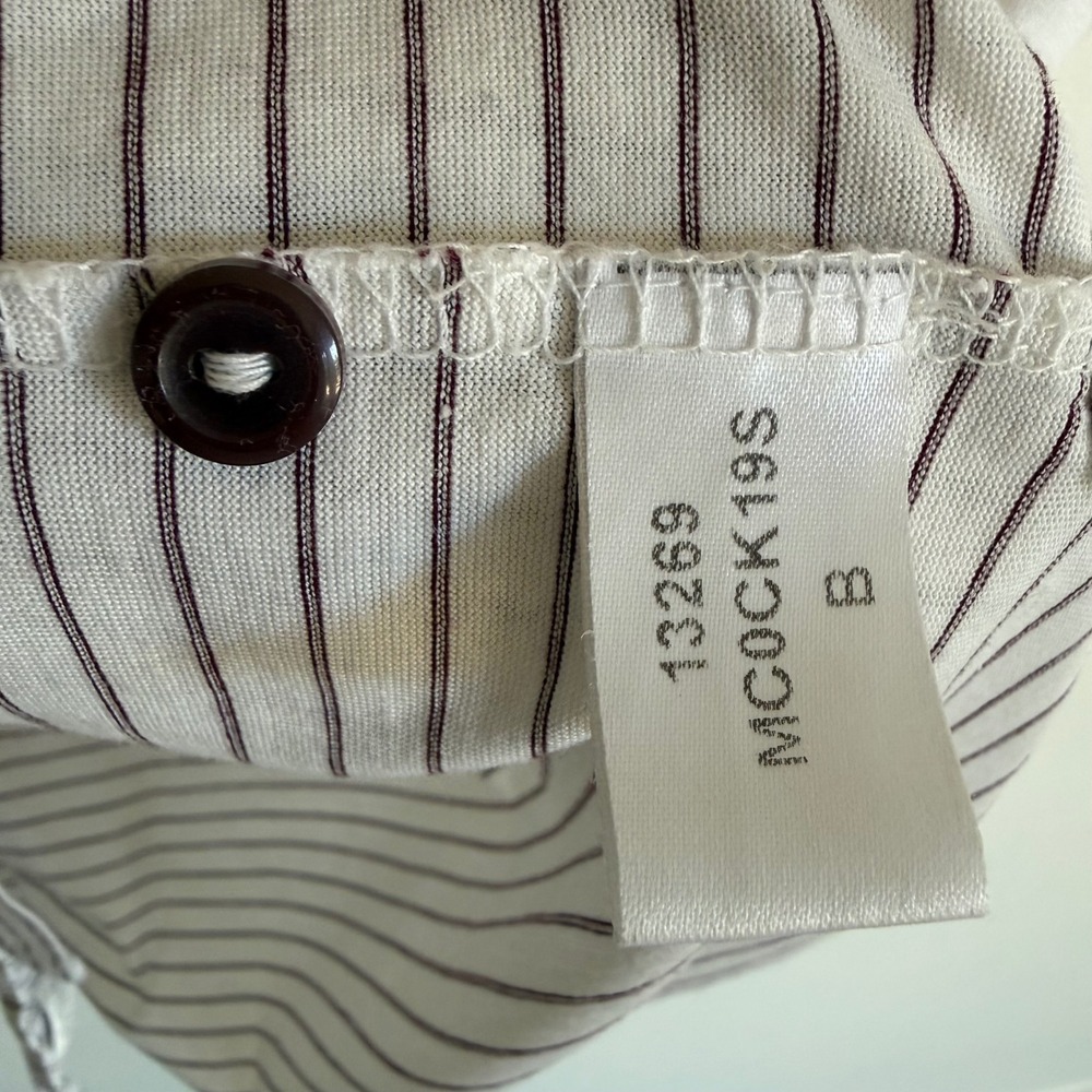 Peter Millar Texas A&M Aggies Polo Shirt Mens M Striped Cotton Golf Preppy NCAA - Picture 9 of 13